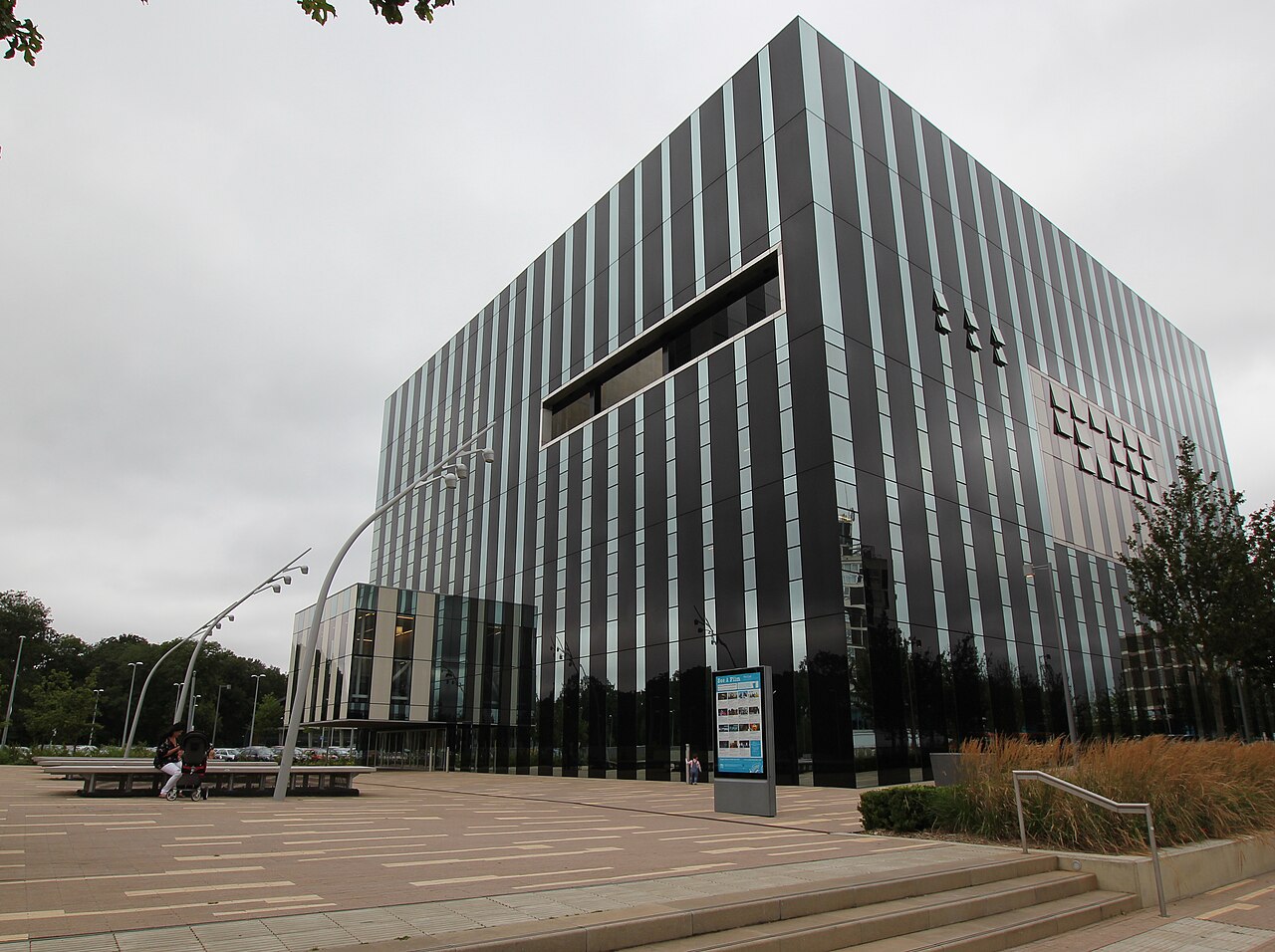 The Corby Cube in Corby