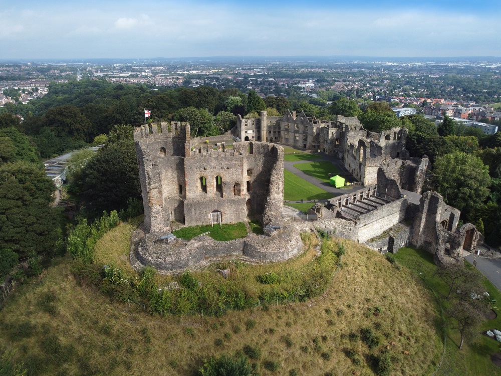Dudley Castle in Dudley