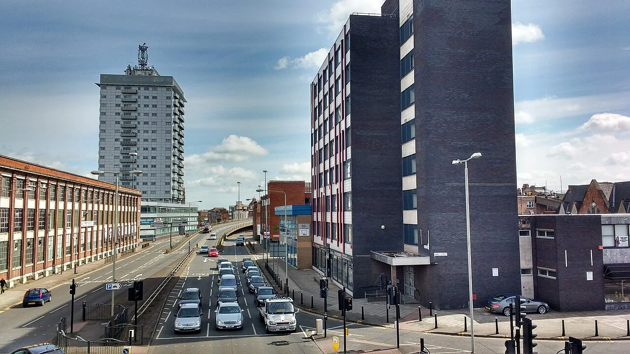 Local landmark in Leicester